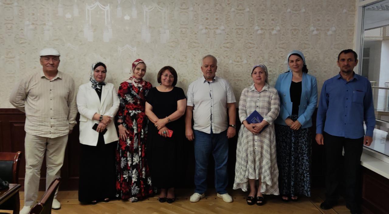 Президент Клуба писателей Кавказа Муслимова М.Ш. провела встречу с  чеченским отделением клуба